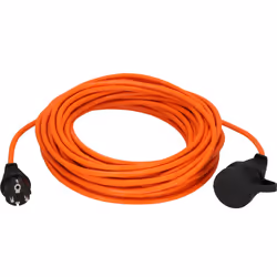 Brennenstuhl 1169940, 20 m, Extérieure, Droit, IP44, Résistant au froid, Résistant à l'huile, Résistant aux UV, Orange