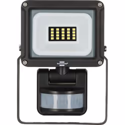 Brennenstuhl Projecteur LED extérieur JARO 1060 P avec détecteur de mouvements / Spot LED extérieur avec détecteur (Applique extérieure avec détecteur, portée jusqu'à 10m, boîtier en alu., 1150lm, 10W, IK08, IP65)