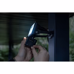Brennenstuhl Projecteur LED extérieur JARO 1060 P avec détecteur de mouvements / Spot LED extérieur avec détecteur (Applique extérieure avec détecteur, portée jusqu'à 10m, boîtier en alu., 1150lm, 10W, IK08, IP65) - Vue supplémentaire 9