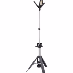 Brennenstuhl 1173700008, 100 W, LED, Bluetooth, IP54, Noir, Argent, Éclairage autonome
