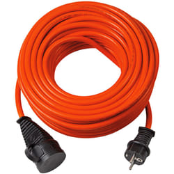 Brennenstuhl 1169970 multiprise 40 m Extérieure Noir, Orange