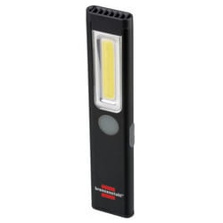 Brennenstuhl Lampe de poche LED rechargeable PL 200 AC / Lampe de poche rechargeable avec LED COB et port USB C (Lampe de travail avec 200lm, jusqu'à 12h d'autonomie, câble de chargement USB C inclus)