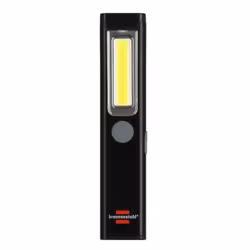 Brennenstuhl Lampe de poche LED rechargeable PL 200 AC / Lampe de poche rechargeable avec LED COB et port USB C (Lampe de travail avec 200lm, jusqu'à 12h d'autonomie, câble de chargement USB C inclus)
