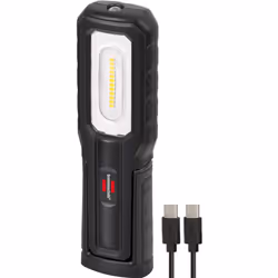 Brennenstuhl 1175640010, LED, 230 g, IP54, 2000 mAh, Noir, Lampe de travail portative