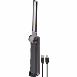 Brennenstuhl 1177370010, 3,3 W, LED, IP20, 2000 mAh, Noir, Gris, Lampe de travail portative