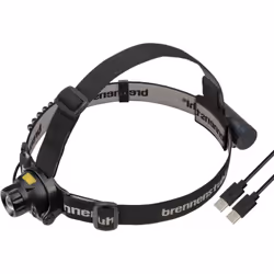 Brennenstuhl 1177310010, Lampe frontale, Noir, Plastique, Chargement, IP44, LED