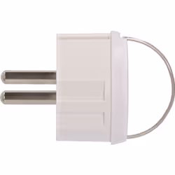 Brennenstuhl 1508110010 adaptateur prise d'alimentation Type F Type C Blanc - Vue supplémentaire 4