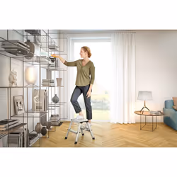 Hailo D60 marchepied Aluminium - Vue supplémentaire 5