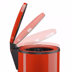 Hailo Pure M 12 L Rond Acier Rouge