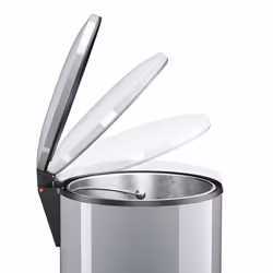 Hailo Pure XL 44 L Rond Acier Argent