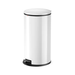 Hailo Pure XL 44 L Rond Acier Blanc