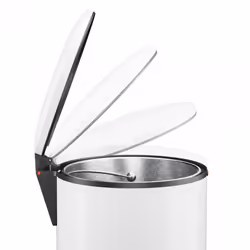 Hailo Pure XL 44 L Rond Acier Blanc