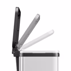 Hailo Öko duo Plus M 18 L Rectangulaire Acier inoxydable