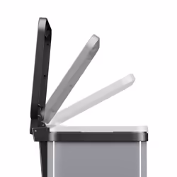 Hailo Öko duo Plus M 18 L Rectangulaire Acier Argent