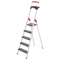 Hailo 8050-507 échelle Echelle pliante Aluminium, Noir