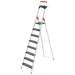 Hailo 8050-807 échelle Echelle pliante Aluminium, Noir