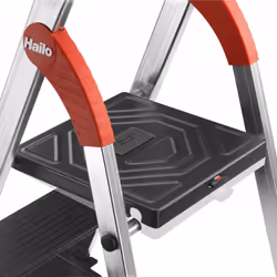 Hailo 8050-807 échelle Echelle pliante Aluminium, Noir