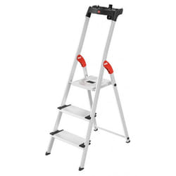 Hailo 8040-307 Echelle à marches Argent