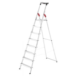 Hailo 8160-807 échelle Echelle pliante Aluminium, Noir
