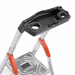 Hailo 8160-807 échelle Echelle pliante Aluminium, Noir