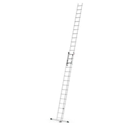 Hailo - Echelle coulissante à corde 2 plans 2x15 échelons 7,6m/8,4m en aluminium ProfiStep Duo