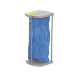 Hailo ProfiLine MSS XXXL Support de sac poubelle autonome Intérieure Métal, Plastique Gris