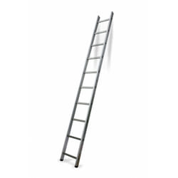 HAILO Echelle simple aluminium HAILO 10 échelons H.2.8 m