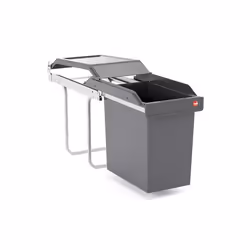 Poubelle de cuisine encastrable 24L Hailo Single Box