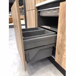 Poubelle murale Poubelle 2Bacsx28L/56L M600