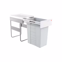 Description générale La poubelle de cuisine encastrable Hailo Easy Cargo 40L vous aide à optimiser l'espace de votre cuisine  ...