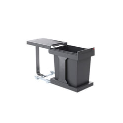 HAILO Poubelle de cuisine coulissante encastrable sous évier 20L Solo Manuelle