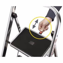 Hailo K30 Echelle pliante Aluminium