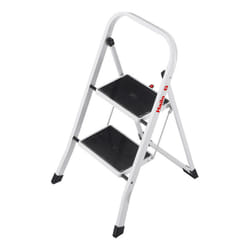 Hailo - Marche pied 2 marches pliable antidérapant en acier K20