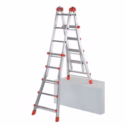 Hailo 7516-151 échelle Echelle pliante Aluminium