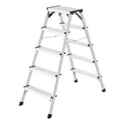 Hailo D60 Echelle à marches Aluminium