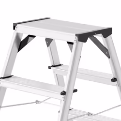 Hailo D60 Echelle à marches Aluminium
