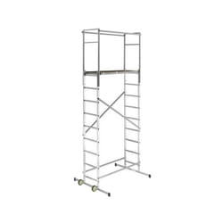 Echafaudage alu hauteur travail 4m50 - hobbystep H5 - Hailo