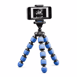 Cullmann Alpha 350 mobile trépied Téléphone portable 3 pieds Noir, Bleu
