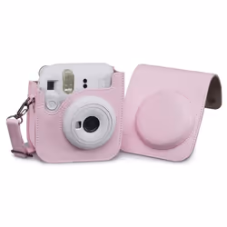 Cullmann RIO Fit 120, Boîtier de corps, Fujifilm, Instax mini 12, Sangle épaule, Rose