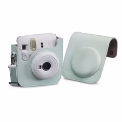 Cullmann RIO Fit 120, Boîtier de corps, Fujifilm, Instax mini 12, Sangle épaule, Vert