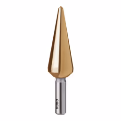 RUKO 101001T, Perceuse, Mèches à métaux en cône, 1,4 cm, 58 mm, Laiton, Bronze, Fonte, Plastique, Acier inoxydable, Acier, 11 ...