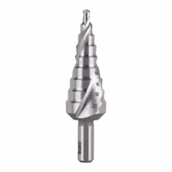 RUKO 101051, Perceuse, Foret gradué, Rotation vers la droite, 2 cm, 75 mm, Aluminium, Laiton, Bronze, Fonte, Plastique, Acier