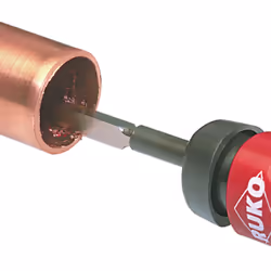 RUKO 107004 Noir, Rouge Acier rapide Tuyau multicouche