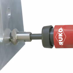 RUKO 107007 Noir, Rouge Acier rapide Tuyau multicouche