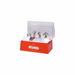 RUKO 102142, Mèche d’ébarbage, Rotation vers la droite, Fonte, Acier rapide, 6 pièce(s), 335 g