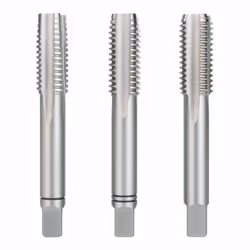 RUKO 230050, Outil de taraudage, Acier rapide, Rotation à droite, Argent, M 5, Tige carrée