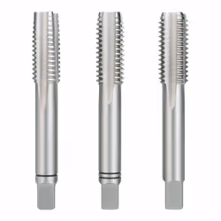 RUKO 230160, Outil de taraudage, Acier rapide, Rotation à droite, Argent, M 16, Tige carrée