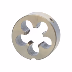 RUKO 237100, Filière de filetage, Acier rapide, Rotation à droite, Argent, M 10, 1,1 cm