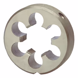 RUKO 240038, Filière de filetage, Acier rapide, Rotation à droite, Argent, G 3/8", 1,4 cm
