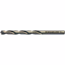 HSS-Co5 · DIN 338 · Type INOX · Angle de crête 130 ° · coupant le droit · Finition de gaine conique, à partir de Ø 3,0 mm Fin ...